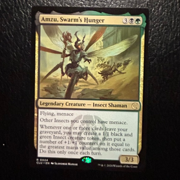 Amy, Swarm’s Hunger Legendary Creature Card Insect Shaman Excellent Condition. - Picture 1 of 5